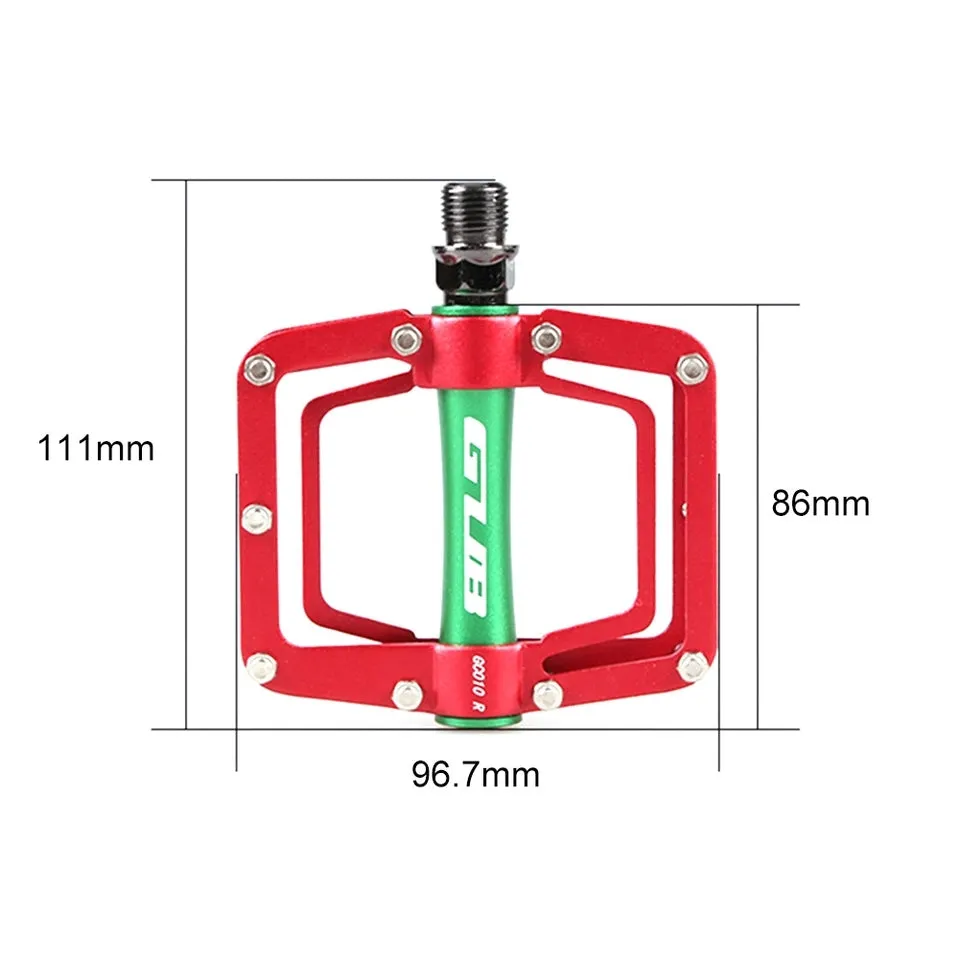 Aluminium Flat Platform Axle 9/16" Bicycle Pedals