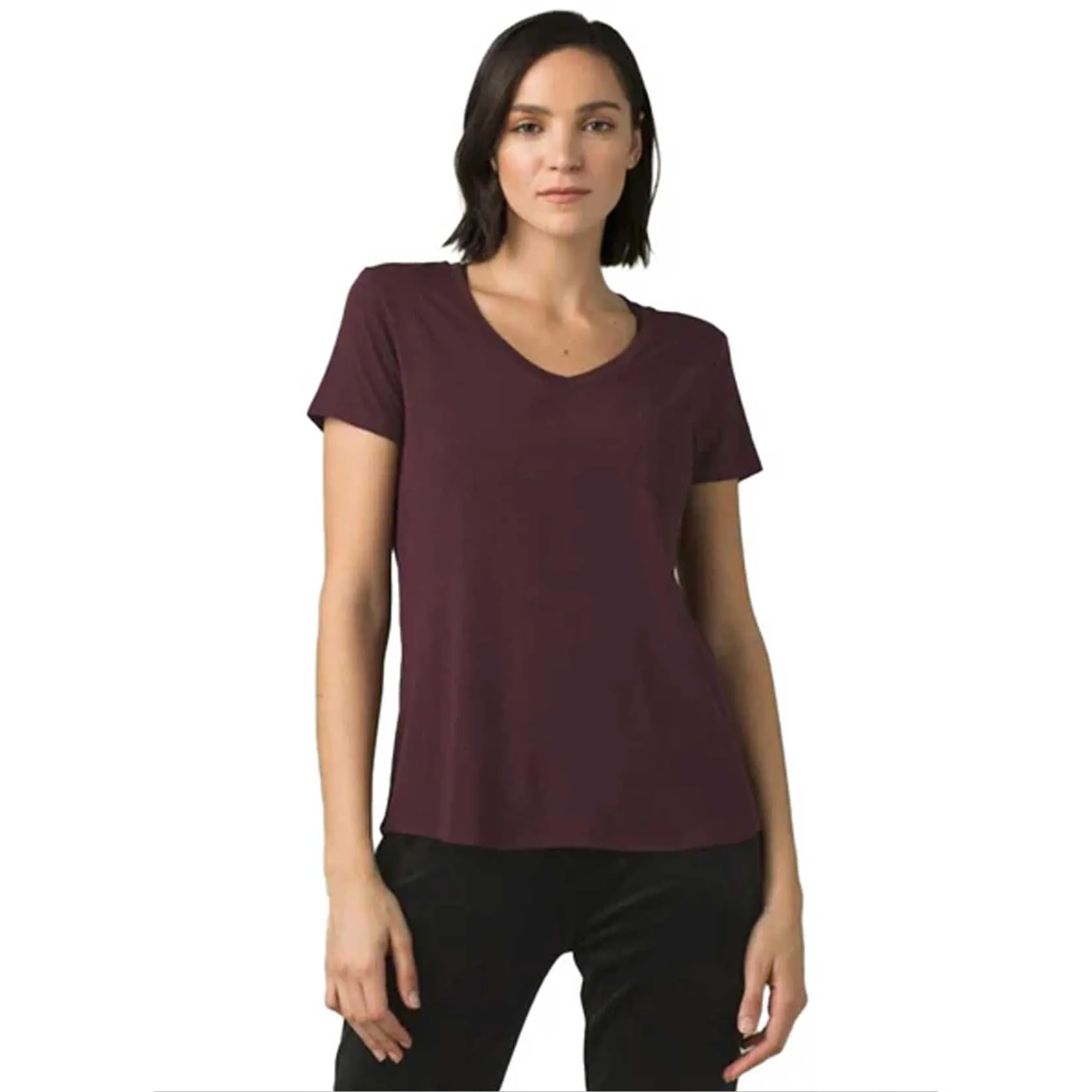 Foundation Short Sleeve V Neck - Womens