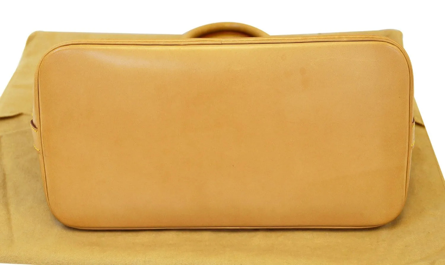 LOUIS VUITTON Monogram Canvas Alma Brown Handbag
